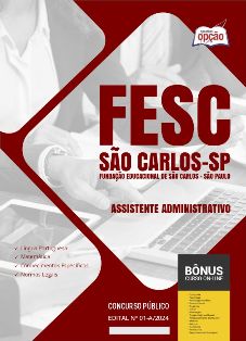 apostila-fesc-sao-carlos-assistente-administrativo-2024