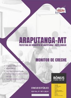 apostila-prefeitura-de-araputanga-monitor-de-creche-2024