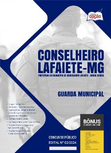 apostila-prefeitura-de-conselheiro-lafaiete-guarda-municipal-2024