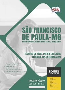 apostila-prefeitura-de-sao-francisco-de-paula-mg-2024-tecnico-em-enfermagem