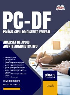 apostila-pcdf-pdf-analista-atividades-policiais-agente-administrativo-2024