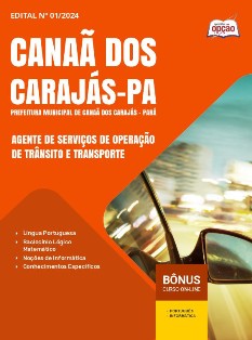 apostila-concurso-prefeitura-canaa-carajas-pa-pdf-agente-servicos-operacao-transito-transporte-2024