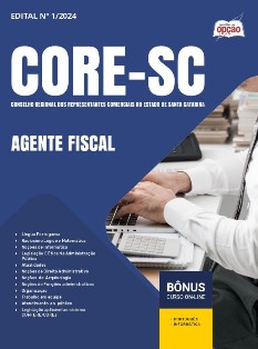 apostila-core-sc-pdf-agente-fiscal-2024