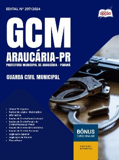 apostila-prefeitura-de-araucaria-pdf-guarda-civil-municipal-2024