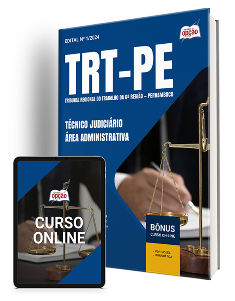 apostila-concurso-trt-pe-tecnico-judiciario-area-administrativa-2024