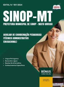 apostila-prefeitura-de-sinop-pdf-auxiliar-de-coordenacao-pedagogica-2025