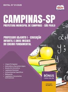 apostila-prefeitura-de-campinas-pdf-professor-adjunto-i-educacao-infantil-2025