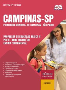 apostila-prefeitura-de-campinas-pdf-professor-de-educacao-basica-ii-peb-ii-2025