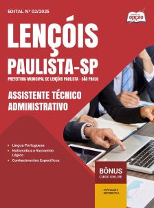 apostila-prefeitura-de-lencois-paulista-pdf-assistente-tecnico-administrativo-2025