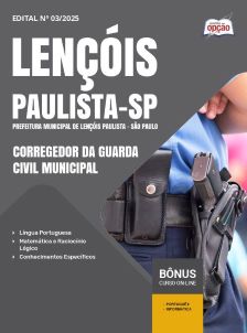 apostila-prefeitura-de-lencois-paulista-pdf-corregedor-da-guarda-civil-municipal-2025