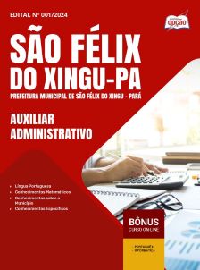 apostila-prefeitura-de-sao-felix-do-xingu-pdf-auxiliar-administrativo-2025