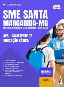 apostila-sme-santa-margarida-pdf-aeb-assistente-de-educacao-basica-2025