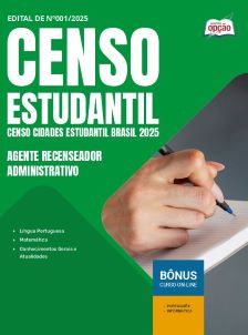 apostila-censo-estudantil-pdf-agente-recenseador-administrativo-2025