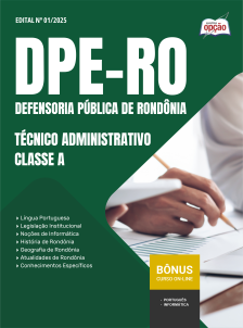 apostila-dpe-ro-pdf-tecnico-administrativo-2025