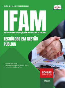 apostila-ifam-pdf-tecnologo-em-gestao-publica-2025