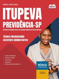 apostila-itupeva-previdencia-pdf-tecnico-previdenciario-assistente-administrativo-2025