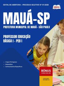 apostila-prefeitura-de-maua-pdf-professor-educacao-basica-i-peb-i-2025