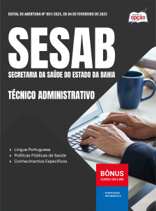 apostila-sesab-pdf-tecnico-administrativo-2025