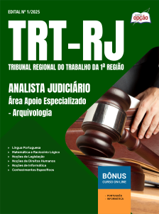 apostila-trt-rj-pdf-analista-judiciario-arquivologia-2025