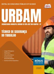 apostila-urbam-pdf-sao-jose-dos-campos-tecnico-de-seguranca-do-trabalho-2025