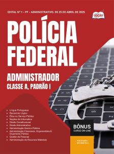 apostila-policia-federal-pdf-administrador-2025