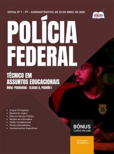 apostila-policia-federal-pdf-tecnico-assuntos-educacionais-pedagogia-2025