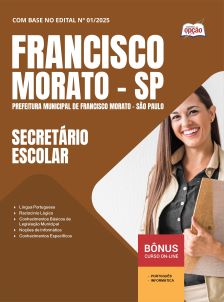 apostila-prefeitura-de-francisco-morato-pdf-secretario-de-escola-2025