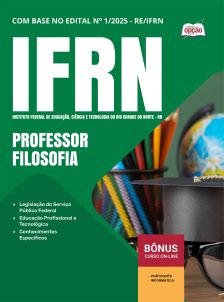 apostila-ifrn-pdf-professor-de-filosofia-2025