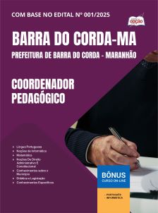 apostila-prefeitura-de-barra-do-corda-pdf-coordenador-pedagogico-2025