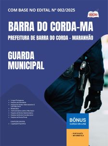 apostila-prefeitura-de-barra-do-corda-pdf-guarda-municipal-2025