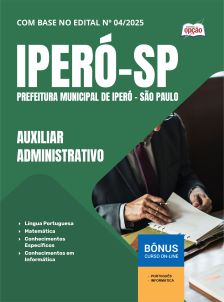 apostila-prefeitura-de-ipero-pdf-auxiliar-administrativo-2025