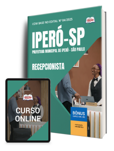 apostila-prefeitura-de-ipero-recepcionista-2025