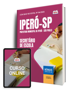 apostila-prefeitura-de-ipero-secretario-de-escola-2025