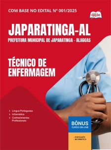 apostila-prefeitura-de-japaratinga-pdf-tecnico-de-enfermagem-2025