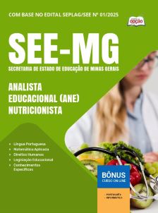 apostila-see-mg-pdf-analista-educacional-nutricionista-2025