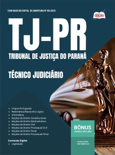 apostila-tj-pr-pdf-tecnico-judiciario-2025