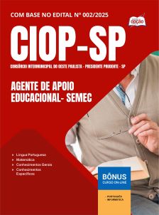 apostila-ciop-pdf-agente-de-apoio-educacional-semec-2025