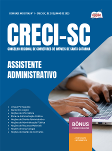 apostila-creci-sc-pdf-assistente-administrativo-2025