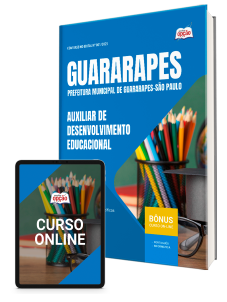 apostila-prefeitura-guararapes-auxiliar-desenvolvimento-educacional-2025