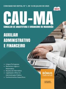apostila-cau-ma-pdf-auxiliar-administrativo-e-financeiro-2025
