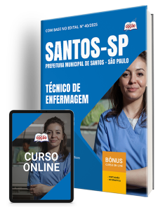 apostila-prefeitura-de-santos-tecnico-de-enfermagem-2025