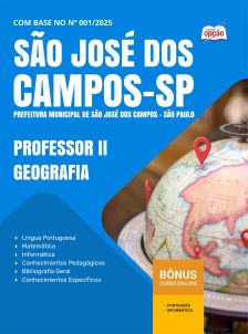 apostila-prefeitura-de-sao-jose-dos-campos-pdf-professor-ii-geografia-2025