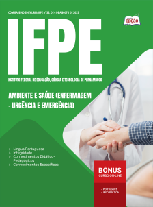 apostila-ifpe-pdf-ambiente-saude-enfermagem-urgencia-emergencia-2025