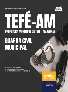 apostila-prefeitura-de-tefe-pdf-guarda-civil-municipal-2025
