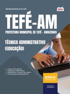 apostila-prefeitura-de-tefe-pdf-tecnico-administrativo-educacao-2025