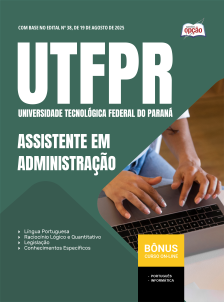 apostila-utfpr-pdf-assistente-em-administracao-2025