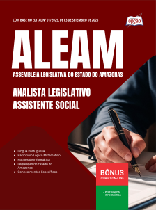 apostila-aleam-pdf-analista-legislativo-assistente-social-2025
