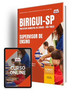 apostila-prefeitura-de-birigui-supervisor-de-ensino-2025
