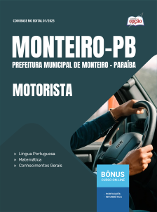 apostila-prefeitura-de-monteiro-pdf-motorista-2025