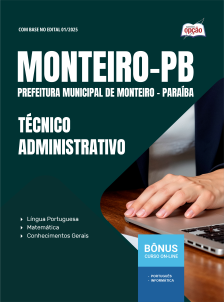 apostila-prefeitura-de-monteiro-pdf-tecnico-administrativo-2025